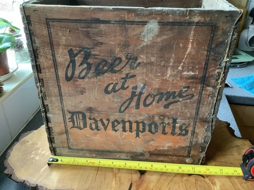 Old beer crate - old,