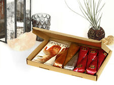 Large Natural Brown Henna Tattoo Kit Designs Glitter Stencils Gift Box ke