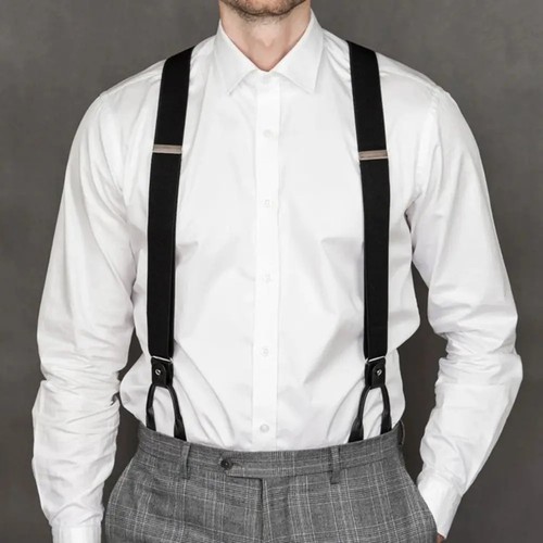 35mm mens trousers back - trousers,