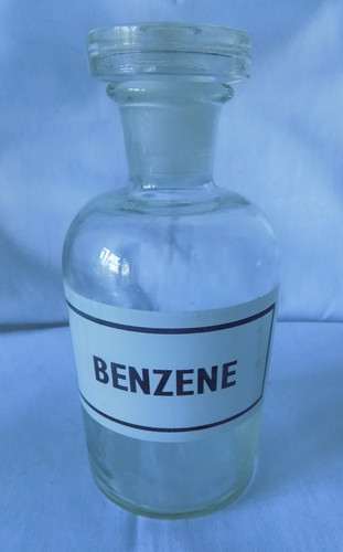 Vintage apothecary bottle - bottle, lab