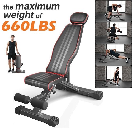 Weight bench adjustable - bench,