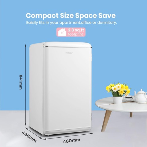 Retro look undercounter fridge - retro,