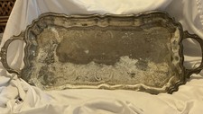 Silver plated footed - silver,