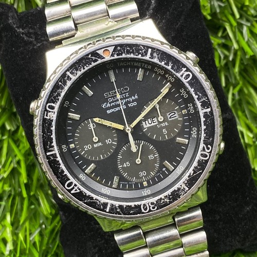Rare seiko chronograph quartz - seiko,