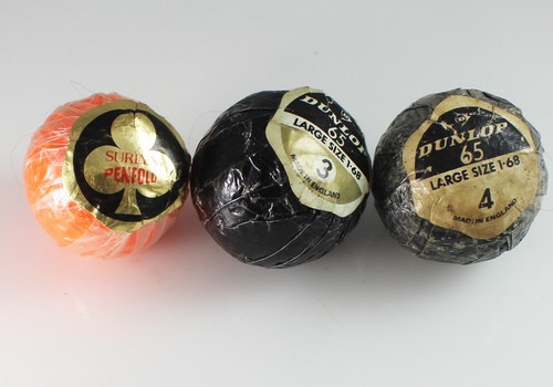 Vintage golf balls - 3x,