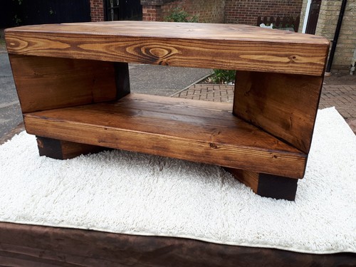 Corner rustic pine - tv, unit
