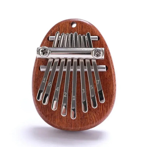 Key mini wooden kalimba high - wooden,