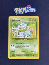 Pokémon TCG Bulbasaur Base Set 44/102 Regular MP.