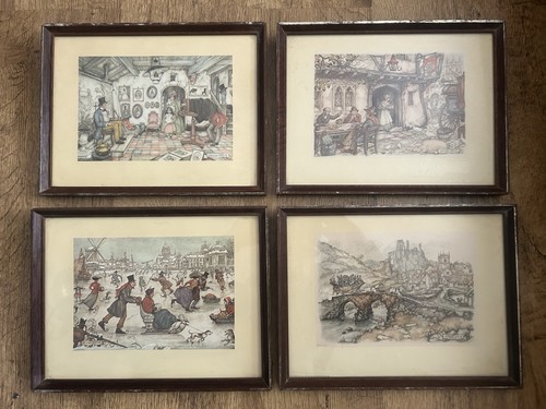 Vintage anton pieck framed - pieck,