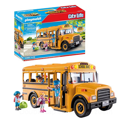 Playmobil city life school bus - city,