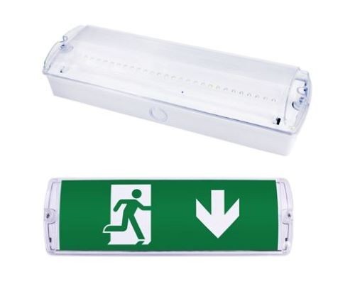 Led emergency light bulkhead - led,