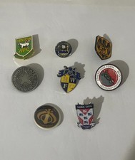 Football Pin Badges Pack Of 8 Joblot Football Clubs Bundle