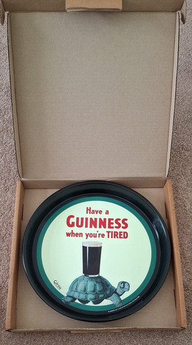 Vintage guinness tray - vintage,