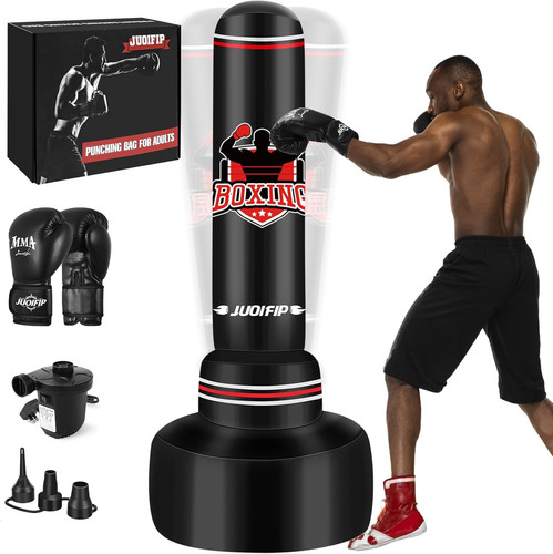 Punching bag with stand - bag, adult