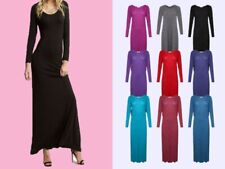 WOMENS LONG SLEEVE LONG MAXI