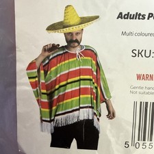 MEXICAN PONCHO FANCY DRESS