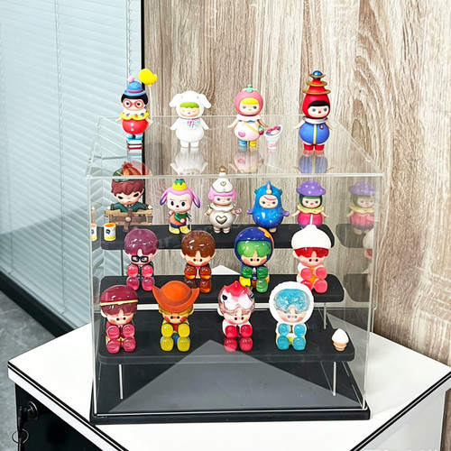 Clear acrylic display case - clear,