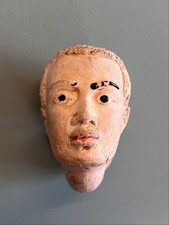 Victorian Clay Pipe Head -