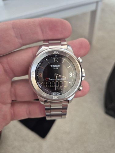 Tissot men chronograph - chronograph, touch