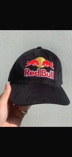 Red bull black corduroy - bull,