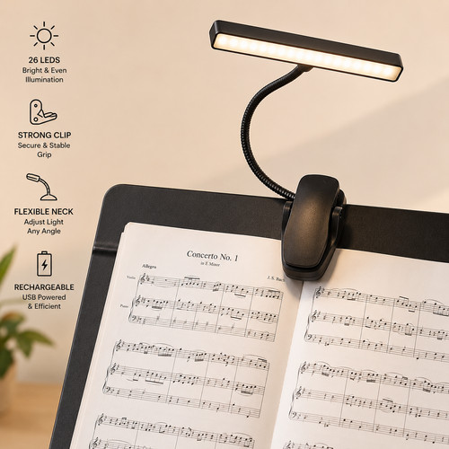 Music stand light led - music, 26
