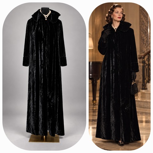 Vtg 40s jay ann black - vtg'40s,