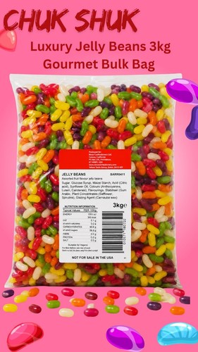 Luxury jelly beans 3kg gourmet - jelly,