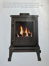 wood burner type gas stove