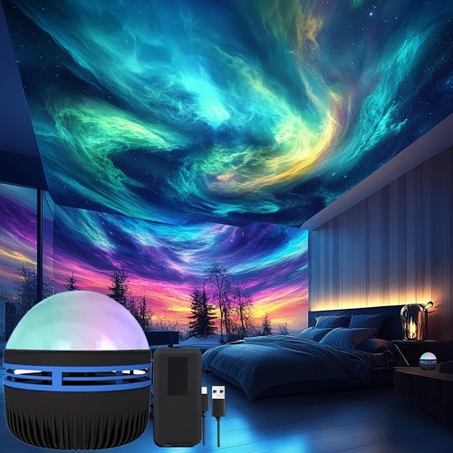 Aurora borealis led - led, projector