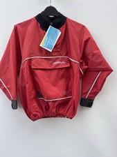 Gul GCX Essential Waterproof Spray Top Blood Red Kids Size JS Junior Small Bnwt