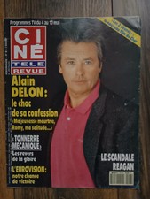 CineTele Revue 1991 Alain Delon, Brigitte Bardot