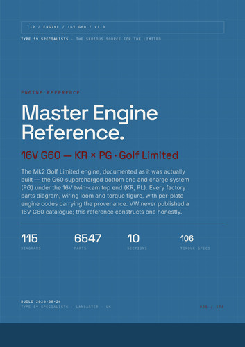 16v g60 master engine - master,
