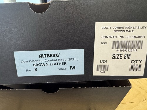 Altberg combat boots mens - boots,