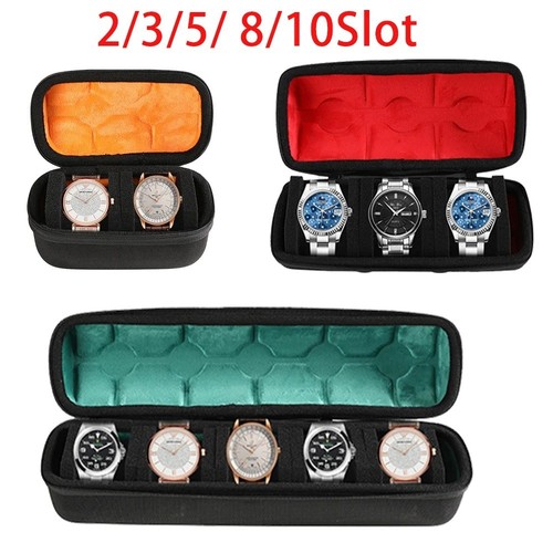 Watch box organizer travel - box,