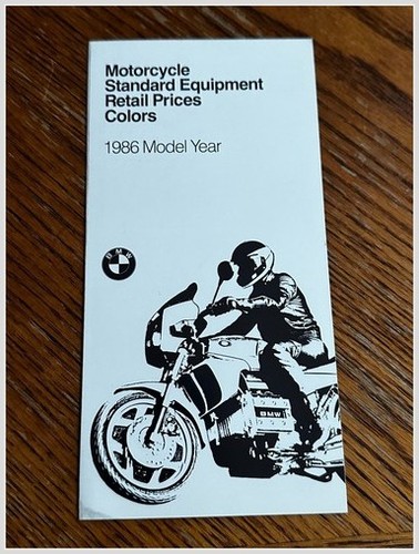 Bmw motorcycle brochure - bmw,