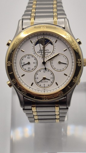 Seiko men 7t36 6a3a moon - seiko,