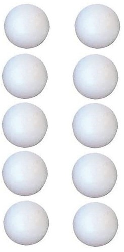 Polystyrene balls 7cm 10 - balls,