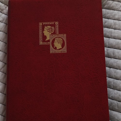 Stamp album with several - stamp, rare