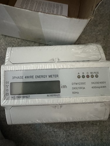 Electric energy meter phase - meter, 3