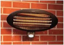 ?Wall Mounted Outdoor Garden Patio Heater 2000W 2KW 3Heat Settings?