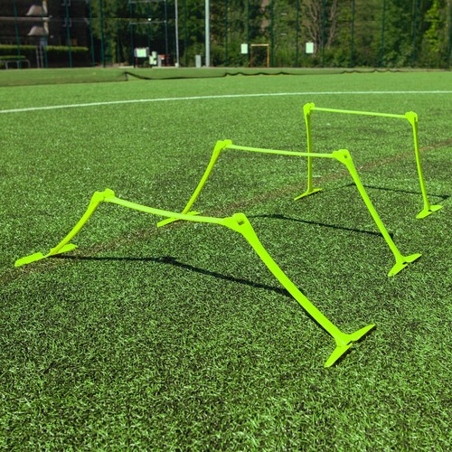 Adjustable speed hurdles set - speed, (set