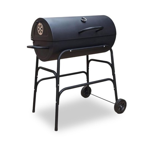 Charcoal oil drum bbq - oil,