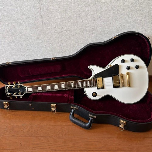 Burny les paul - custom, white