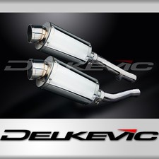 YAMAHA XJR1300 SP 1998-2007 225mm OVAL STAINLESS SILENCER EXHAUST KIT