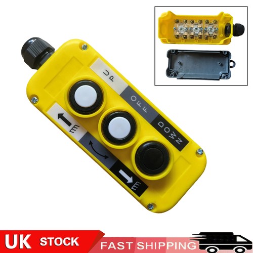 Three button control box - box, for