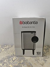Brabantia - Bo Waste Bin Hi 4L with Soft Close Lid, Removable Inner Bucket, and 