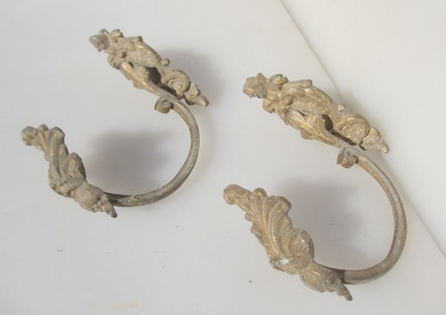 Antique brass curtain tie - antique,