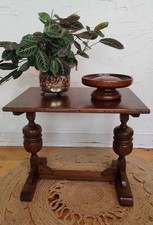 Antique Vintage Oak Hall