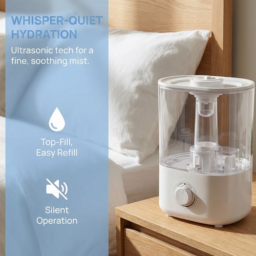 Humidifier for bedroom - humidifier,