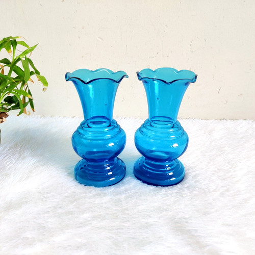 1930s vintage blue glass - vintage,
